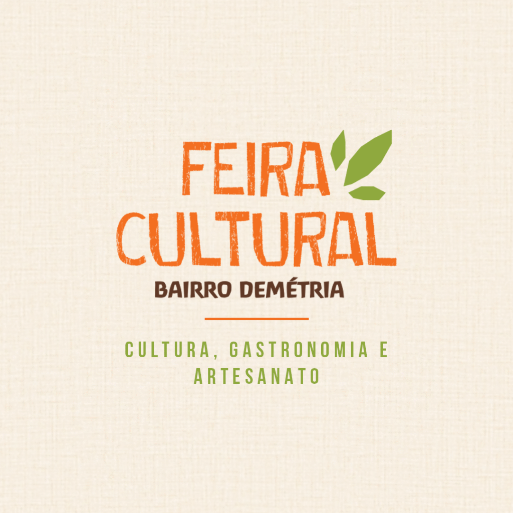 Logo Feira Cultural do Bairro Demétria Logo Feira Cultural do Bairro Demétria